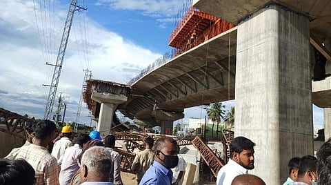 உயிரிழந்த தொழிலாளி குடும்பத்துக்கு ரூ.5 லட்சம் நிவாரணம்; மதுரை பால விபத்தில் நிபுணர் குழு அறிக்கை பெற்று நடவடிக்கை: பொதுப்பணி மற்றும் நெடுஞ்சாலைத் துறை அமைச்சர் எ.வ.வேலு அறிவிப்பு