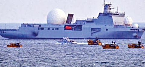 ஐஎன்எஸ் துருவ் கப்பல்.