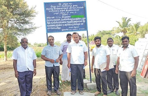 நல்லூர் கோயிலுக்கு சொந்தமான : ரூ. 15 கோடி மதிப்புள்ள நிலம் மீட்பு :  இந்து சமய அறநிலையத்துறை அதிகாரிகள் நடவடிக்கை