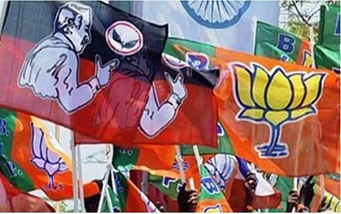 மாவட்ட ஊராட்சிக் குழு உறுப்பினர் பதவிக்கு அதிமுகவை எதிர்த்து பாஜக போட்டி