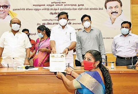 மருத்துவக் காப்பீட்டு திட்டத்தில் சிகிச்சை அளிக்க -  திருப்பூரில் கூடுதலாக 5 மருத்துவமனைகளுக்கு அனுமதி :  செய்தித் துறை அமைச்சர் மு.பெ.சாமிநாதன் தகவல்