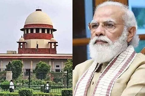 உச்ச நீதிமன்றம், பிரதமர் மோடி : கோப்புப்படம்