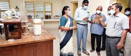 பையூர் வேளாண் மண்டல ஆராய்ச்சி நிலையத்தில் தற்காலிகமாக ஜீனூர் தோட்டக்கலைக் கல்லூரி செயல்பட உள்ளதால், முன்னேற்பாடு பணிகளை ஆட்சியர் ஜெயசந்திர பானு ரெட்டி ஆய்வு செய்தார்.