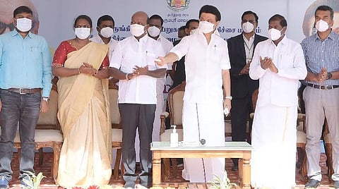 பல்வேறு கட்டிடங்களை திறந்துவைத்த முதல்வர் மு.க.ஸ்டாலின்.