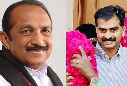 வைகோ - துரை வைகோ: கோப்புப்படம்