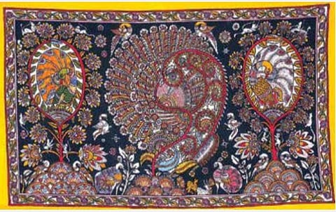 சிக்கல்நாயக்கன்பேட்டை, கருப்பூர் கலம்காரி துணி ஓவியத்துக்கு புவிசார் குறீயீடு