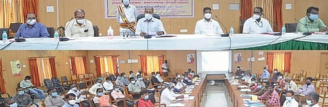 கடலூரில் நடந்த பேரிடர் மேலாண்மையில் தொலையுணர்வு தொழில்நுட்ப பயிற்சியை மாவட்ட ஆட்சியர் பாலசுப்ரமணியம் தலைமை தாங்கி தொடங்கி வைத்தார்.