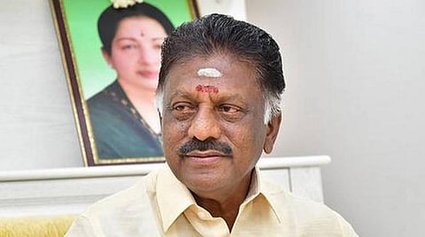 ஓ.பன்னீர்செல்வம்: கோப்புப்படம்