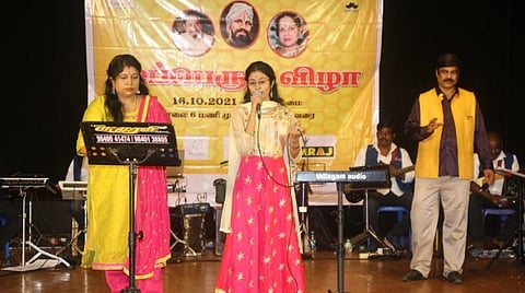 மூன்று ஆளுமைகளைப் பெருமைப்படுத்திய விழா