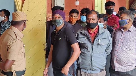 விசாரணைக்கு ஆஜரான சயான்.