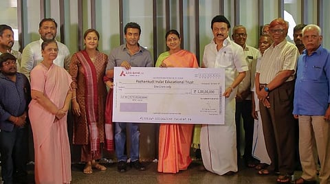 'ஜெய் பீம்' ஏற்படுத்திய தாக்கம்; சூர்யாவுக்கு மூன்று பாராட்டுகள்: முதல்வர் ஸ்டாலின்