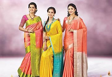 தி சென்னை சில்க்ஸ் சார்பில் ‘கண்மணி’ பட்டுப் புடவை ரகம் அறிமுகம் :