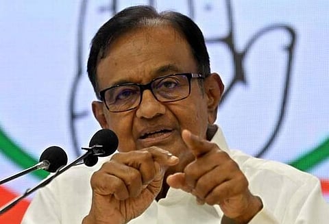 காங்கிரஸ் மூத்த தலைவர் ப.சிதம்பரம் | கோப்புப்படம்