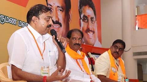 புதுவை தேர்தல் வாக்குறுதிகள் அனைத்தையும் தேசிய ஜனநாயகக் கூட்டணி அரசு நிறைவேற்றும்: நிர்மல்குமார் சுரானா உறுதி