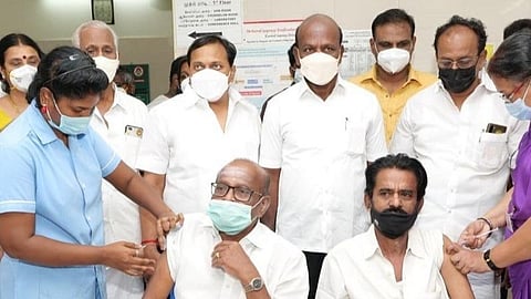 11வது மெகா தடுப்பூசி முகாமில் 12.01 லட்சம் பயனாளிகளுக்கு தடுப்பூசி: அமைச்சர் மா.சுப்பிரமணியன்