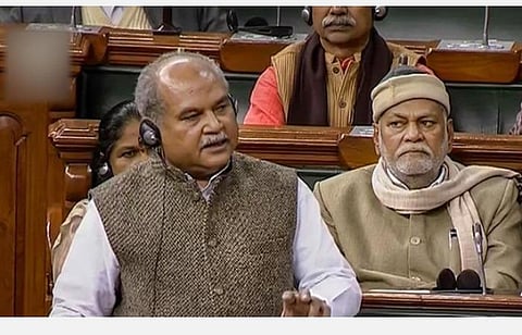 மத்திய வேளாண் துறைஅமைச்சர் நரேந்திர சிங் தோமர் | கோப்புப்படம்