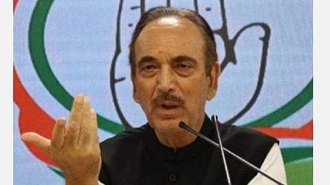 குலாம் நபி ஆசாத் | கோப்புப் படம்.