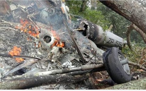 ஹெலிகாப்டர் விபத்து வதந்திகளை பரப்ப வேண்டாம்: விமானப் படை வேண்டுகோள்