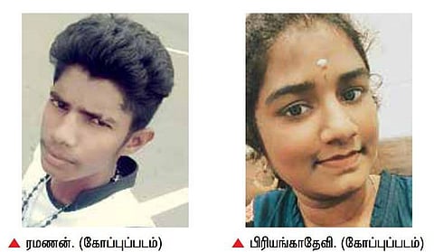 ஆம்பூர் அருகே காதலன் தற்கொலை செய்து கொண்டதால் பள்ளி மாணவி ரயில் முன் பாய்ந்து தற்கொலை