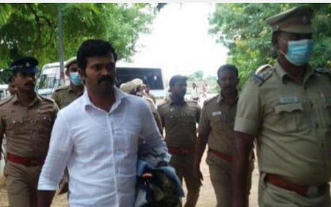 அவதூறு பரப்பியதாக கைது செய்யப்பட்ட ‘சாட்டை’ துரைமுருகன் மீது குண்டர் சட்டம் பாய்ந்தது