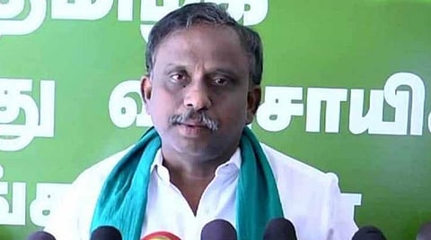 கர்நாடக காங். போராட்டத்துக்கு கண்டனம் தெரிவிக்க வேண்டும்: முதல்வருக்கு பி.ஆர்.பாண்டியன் கோரிக்கை