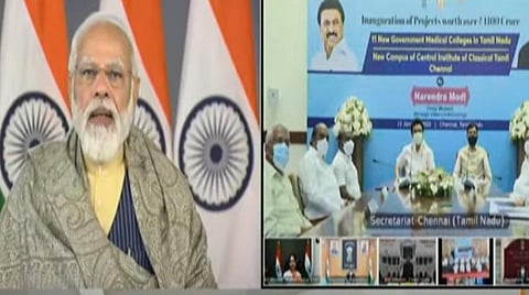 தமிழகத்திற்கு நீட் விலக்கு அளிக்க வேண்டும்: பிரதமர் மோடியிடம் முதல்வர் ஸ்டாலின் வலியுறுத்தல்