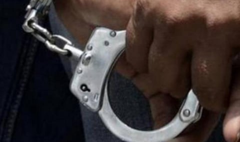 போடி அருகே கண்மாயில் மீன்பிடித்தவர் கைது