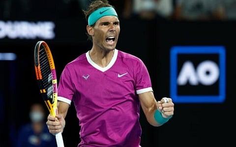 21-வது கிராண்ட் ஸ்லாம் பட்டம் நோக்கி... - ஆஸி. ஓபன் இறுதியில் ரஃபேல் நடால்