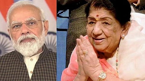 பாடகர் லதா மங்கேஷ்கருக்கு நேரில் இறுதி அஞ்சலி செலுத்துகிறார் பிரதமர் மோடி