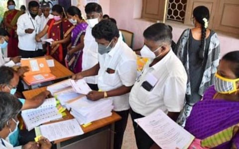 நகர்ப்புற உள்ளாட்சித் தேர்தல் வேட்புமனுக்களை திரும்ப பெறும் அவகாசம் இன்று மாலையுடன் நிறைவடைகிறது