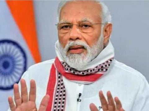 பிஎஸ்எல்வி சி-52: வெற்றிகரமாக செலுத்திய விஞ்ஞானிகளுக்குப் பிரதமர் மோடி பாராட்டு