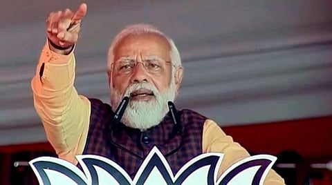 தீவிரவாதிகள் மீதான வழக்குகள் சமாஜ்வாதி ஆட்சியில் திரும்ப பெறப்பட்டன: உ.பி. தேர்தல் பிரச்சாரத்தில் பிரதமர் நரேந்திர மோடி