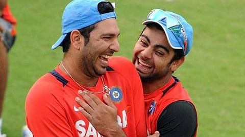 'கிரிக்கெட்டை தாண்டி நீங்கள் மிகப்பெரிய இன்ஸ்பிரேஷன்' - யுவராஜ் சிங் குறித்து விராட் கோலி