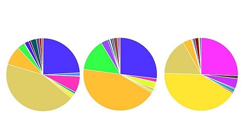 நகர்ப்புற உள்ளாட்சி தேர்தல் வாக்கு சதவீதம்: முதல் மூன்று இடங்களில் திமுக, அதிமுக, பாஜக