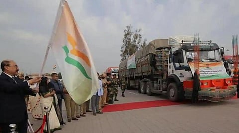 இந்தியாவிலிருந்து மனிதாபிமான உதவி: ஆப்கனுக்கு 2,500 டன் கோதுமை சப்ளை