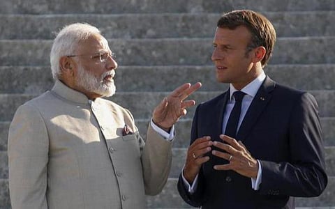 உக்ரைன் போர் நிறுத்தம்: மோடி, மக்ரான் ஒருமித்த கருத்து