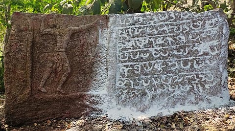 திருப்பத்தூர் அருகே கி.பி.8-ம் நூற்றாண்டை சேர்ந்த நடுகல் கண்டெடுப்பு