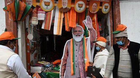 விவசாயிகள் பலியான லக்கிம்பூர் கேரியில் பாஜக முன்னிலை