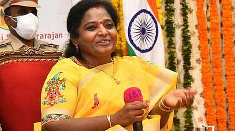 தெலங்கானா, புதுச்சேரி ஆளுநர் தமிழிசை சவுந்தரராஜன் | கோப்புப் படம்.