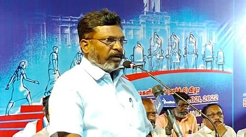 விசிக தலைவர் திருமாவளவன் | கோப்புப் படம்