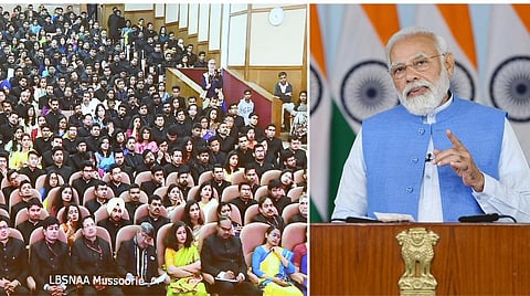 இளம் அதிகாரிகள் தங்களின் பணி எளிதாக இருக்கவேண்டும் என நினைக்கக் கூடாது: பிரதமர் மோடி அறிவுரை