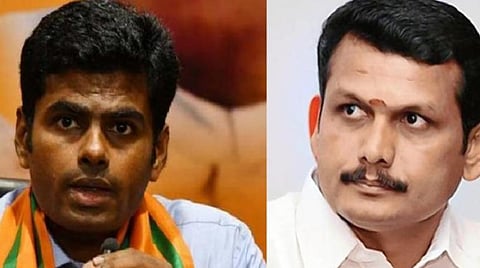 அண்ணாமலை, செந்தில் பாலாஜி | கோப்புப் படங்கள்