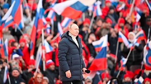 'தேச துரோகிகள், தேசத்தின் மீதான கறை..' - போராட்டக்காரர்களை கடுமையாக விமர்சித்த ரஷ்ய அதிபர் புதின்