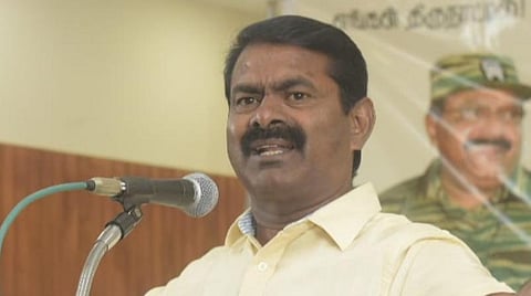 நாம் தமிழர் கட்சியின் தலைமை ஒருங்கிணைப்பாளர் சீமான் | கோப்புப் படம்