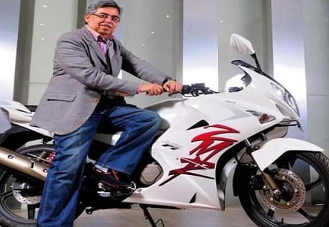 ஹீரோ மோட்டார்ஸ் தலைவர் மற்றும் தலைமை நிர்வாக அதிகாரி பவான் முன்ஜால்: கோப்புப் படம்