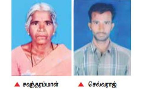 வடமதுரை அருகே கணவர், மாமியார் வெட்டிக்கொலை: பெண் உட்பட 2 பேர் கைது