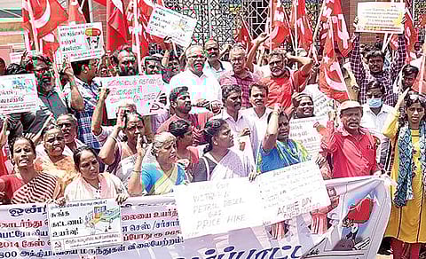 கார்ப்பரேட்டுகளுக்கு ஆதரவாக செயல்பட்டு ஏழை, எளிய மக்களை மத்திய அரசு வஞ்சிக்கிறது: கே.பாலகிருஷ்ணன் குற்றச்சாட்டு