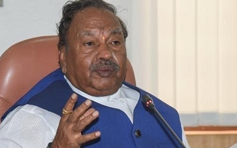 முஸ்லிம்களுக்கு எதிராக பேசிய கர்நாடக மாநில அமைச்சர் ஈஸ்வரப்பா மீது வழக்குப்பதிவு