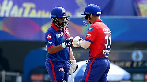 IPL 2022 | டேவிட் வார்னர், பிரித்வி ஷா அதிரடி - கொல்கத்தா அணிக்கு 216 ரன்கள் இலக்கு