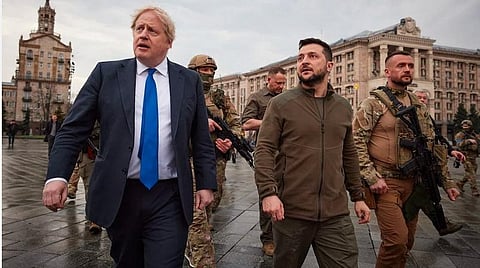 தெருவுக்கு போரிஸ் ஜான்சனின் பெயர்: ரஷ்ய அடையாளங்களை அழிக்கும் முயற்சியில் உக்ரைன்